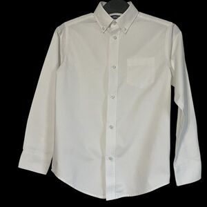 Izod Kids White Button Down Shirt